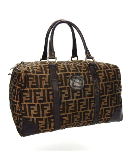 vintage fendi duffle bag|vintage Fendi handbags 1980.